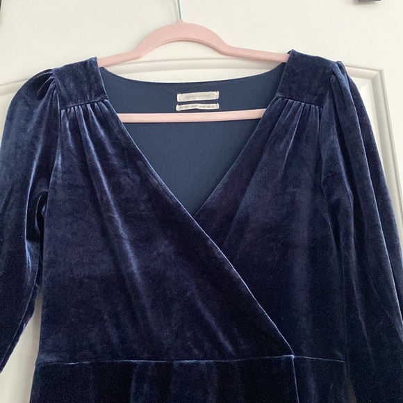 Urban Outfitters Velvet Romper - Picture 3 of 5